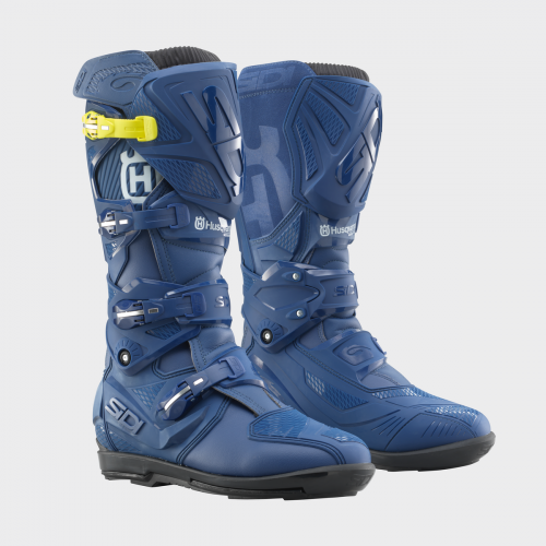 BOTTES MX HUSQVARNA MOTORCYCLES SIDI X-3 SRS BLEU