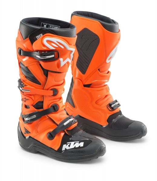 BOTTES MX KTM ALPINESTARS TECH 7 MX ORANGE 24