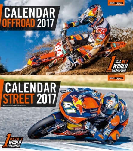 CALENDRIER OFFROAD/STREET KTM 2017