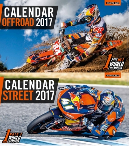 CALENDRIER OFFROAD/STREET KTM 2017