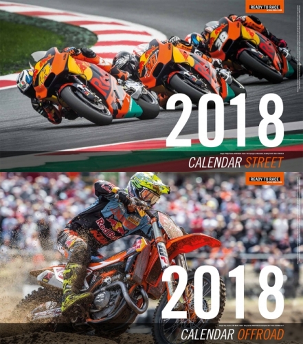 CALENDRIER OFFROAD/STREET KTM 2018