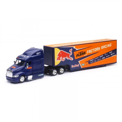CAMION MINIATURE KTM RED BULL FACTORY RACING 1/43 42CM