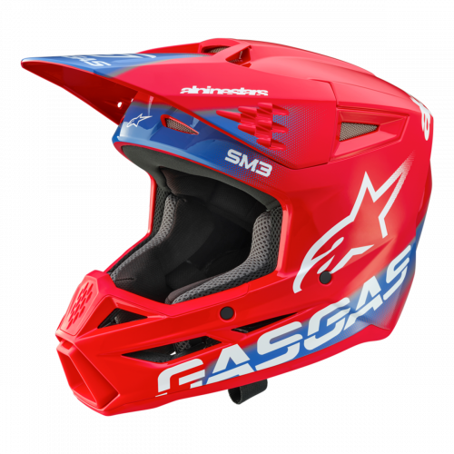 CASQUE ENFANT MX GASGAS ALPINESTARS SM3 25