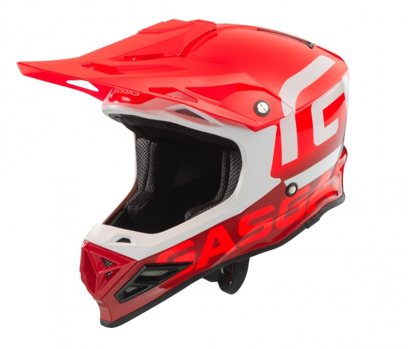 CASQUE ENFANT MX GASGAS OFFROAD ROUGE