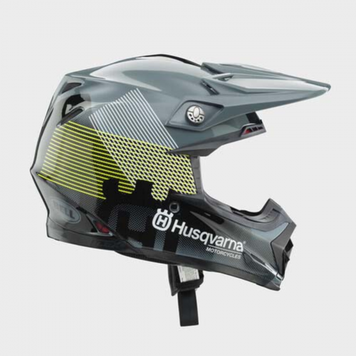 CASQUE MX HUSQVARNA MOTORCYCLES BELL MOTO 9S FLEX RAILED