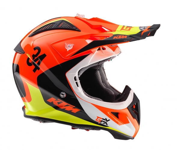 CASQUE MX KTM AIROH AVIATOR 2.1 ORANGE 16