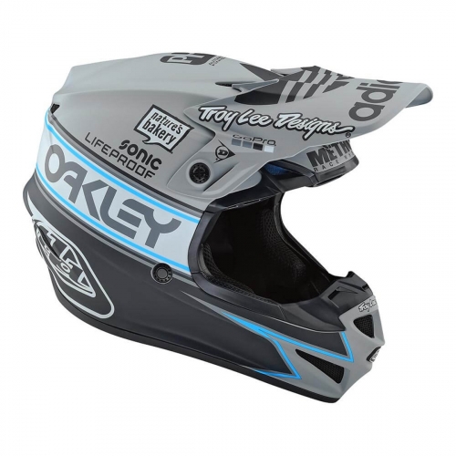 CASQUE MX TROY LEE DESIGNS SE4 POLYACRYLITE TEAM EDITION ADIDAS 2