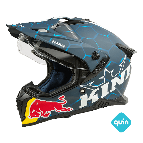 CASQUE ROUTE KINI RED BULL ADV X 2.0 BLUE/WHITE