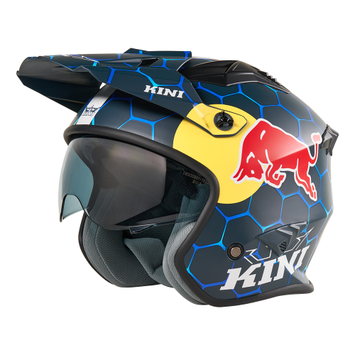 CASQUE ROUTE KINI RED BULL XDR 1.0 BLUE
