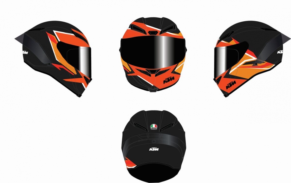 CASQUE ROUTE KTM AGV PISTA GP RR 24