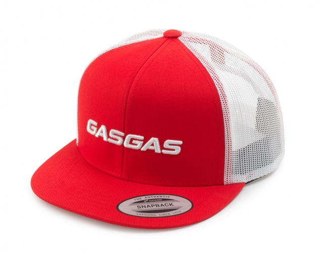 CASQUETTE ENFANT GASGAS TRUCKER ROUGE/BLANC