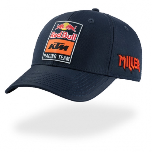 CASQUETTE ENFANT RED BULL KTM MOTO GP JACK MILLER 43 CURVED 