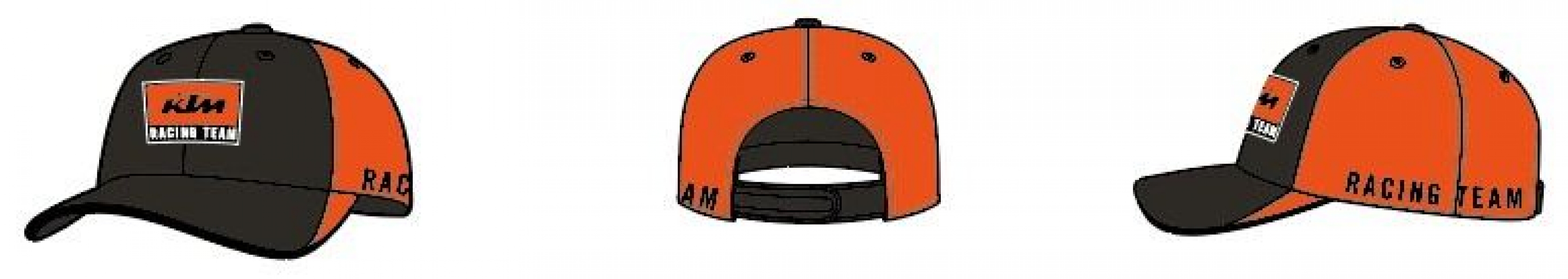 CASQUETTE ENFANTS KTM TEAM CURVED 27