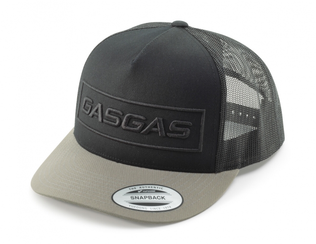 CASQUETTE GASGAS FULL GAS TRUCKER NOIR/GRIS