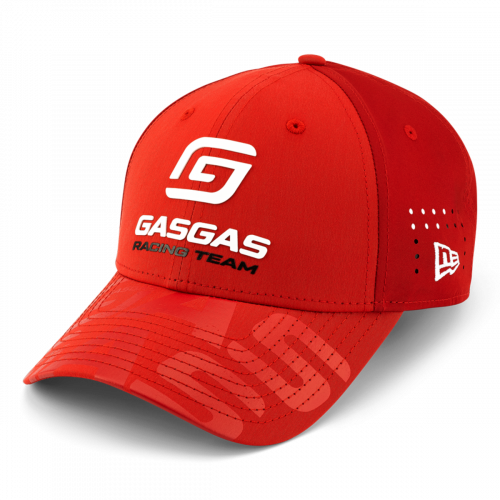 CASQUETTE GASGAS TEAM CURVED ROUGE 25