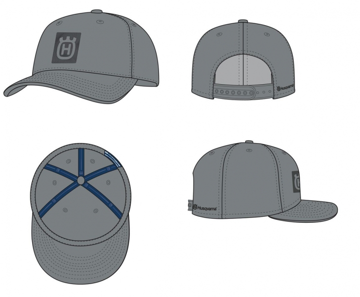 CASQUETTE HUSQVARNA HORIZON CURVED 26