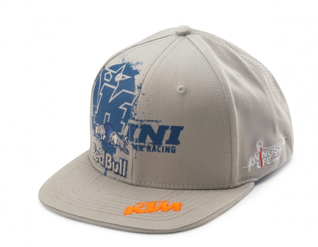 CASQUETTE KTM KINI RED BULL OVERSPRAY GRIS