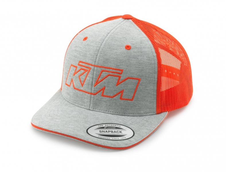 CASQUETTE KTM OUTLINE TRUCKER GRIS