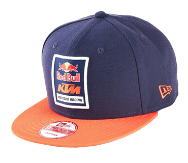 CASQUETTE RED BULL KTM FACTORY RACING LOGO NAVY/ORANGE