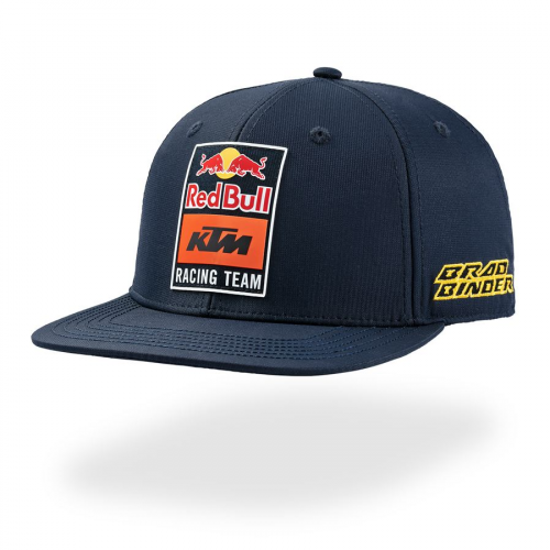 CASQUETTE RED BULL KTM MOTO GP BRAD BINDER 33 FLAT