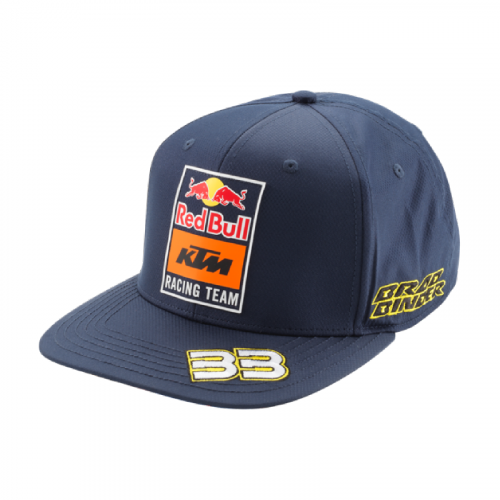 CASQUETTE RED BULL KTM MOTO GP BRAD BINDER 33 FLAT 24