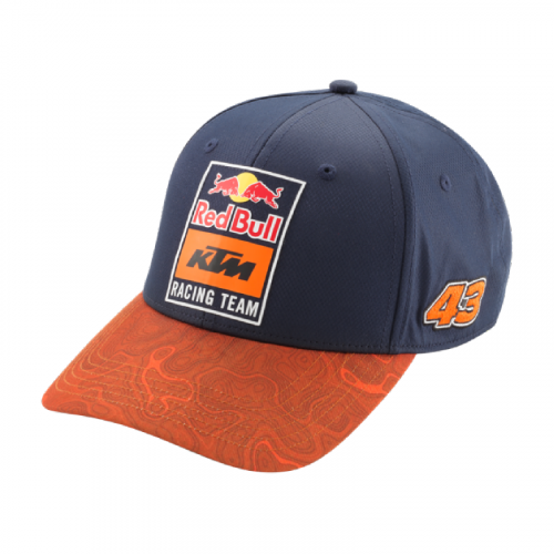 CASQUETTE RED BULL KTM MOTO GP JACK MILLER 43 CURVED 24