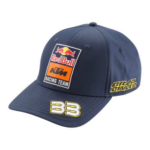 CASQUETTE RED BULL KTM MOTO GP BRAD BINDER 33 CURVED 24