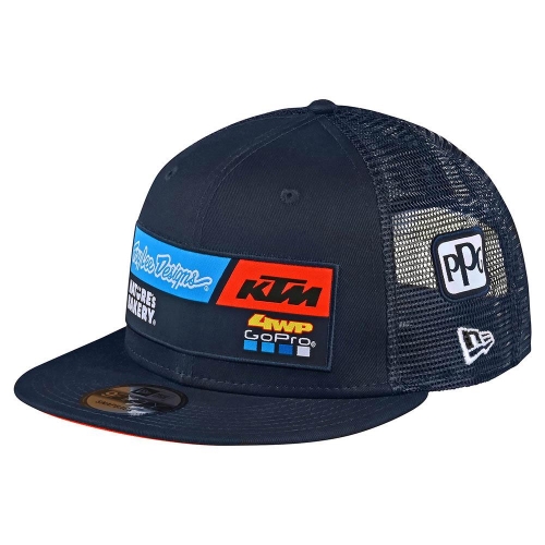 CASQUETTE TEAM KTM TROY LEE DESIGNS NAVY