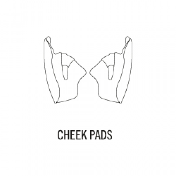 CHEEK PADS SR SPORT 14