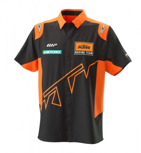 CHEMISETTE KTM ALPINESTARS TEAM NOIR