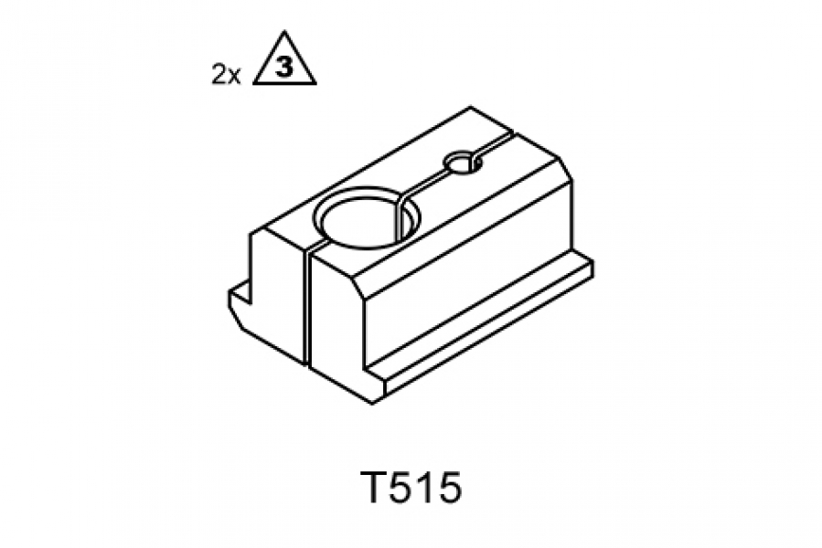 CLAMPING JAW SET 27/12MM