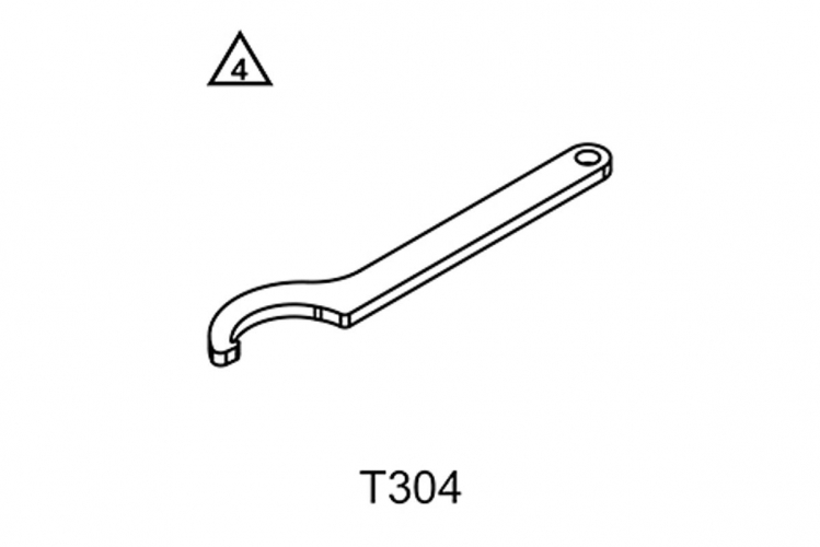 CLE A GRIFFE POUR 3612 KTM