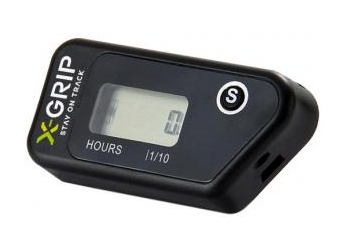 COMPTEUR HEURE SANS FIL X-GRIP NOIR