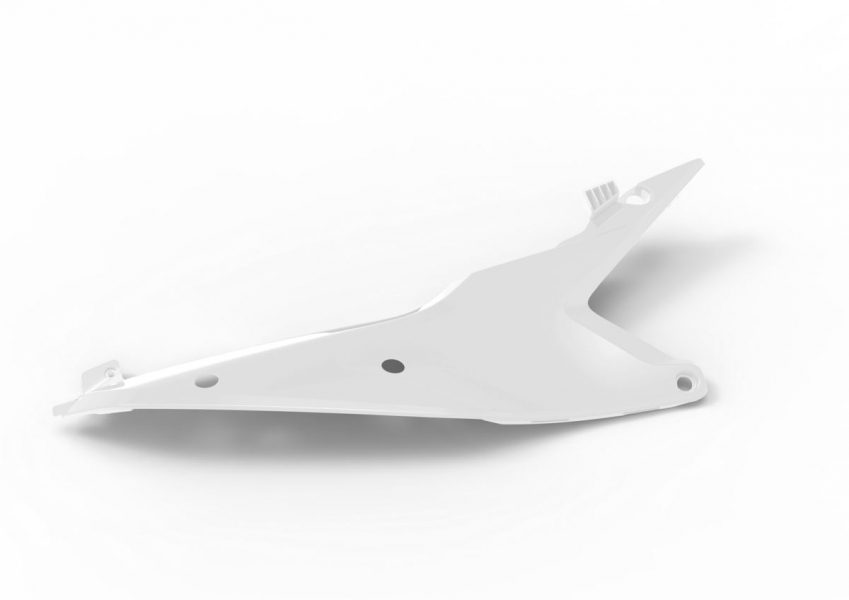 COTE DE BOITIER FILTRE AIR DROIT BLANC KTM SX/SX-F/SMR 2023