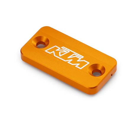 COUVERCLE MAITRE CYLINDRE EMBRAYAGE ORANGE KTM 690 DUKE/R 12-13 / ENDURO/R 08-12 / SM 07-09/ SMC R 08-12 / 950/990 SUPERMOTO / 85-125-300 SX/EXC 00-08