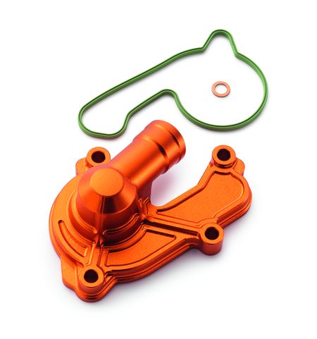 COUVERCLE POMPE A EAU FACTORY ORANGE KTM 250/350 SX-F 16-20/ 250/350 EXC-F 17-20