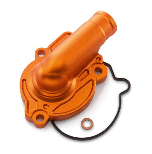 COUVERCLE POMPE A EAU FACTORY ORANGE KTM 125/150 SX 16-20/ 125 XC-W 17-19/ 150 XC-W 17-20/ 150 EXC 20