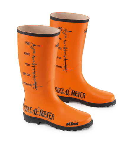 dirt o meter rubber boots
