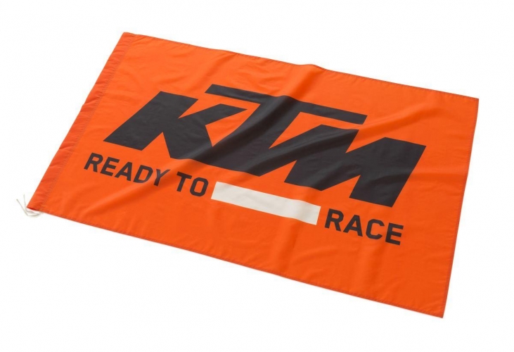 DRAPEAU KTM READY TO RACE 22