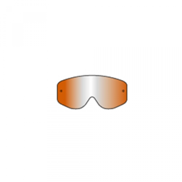 ECRAN LUNETTE MX KTM SCOTT BUZZ PRO SINGLE LENS ORANGE CHROME AFC WORKS