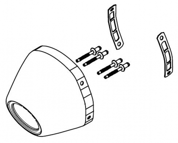 Embout de protection en carbone
