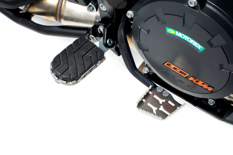 Pédale De Frein Arrière En Aluminium T7075 Pour KTM 1290/1190/1090 Adventure - Compatible 2014-2020 - Usinage CNC, Antidérapante