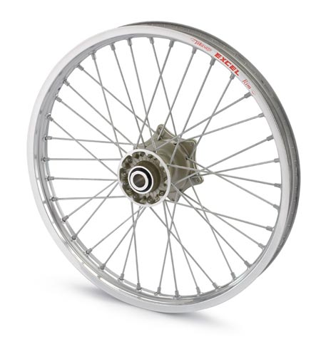 front wheel excel silver
