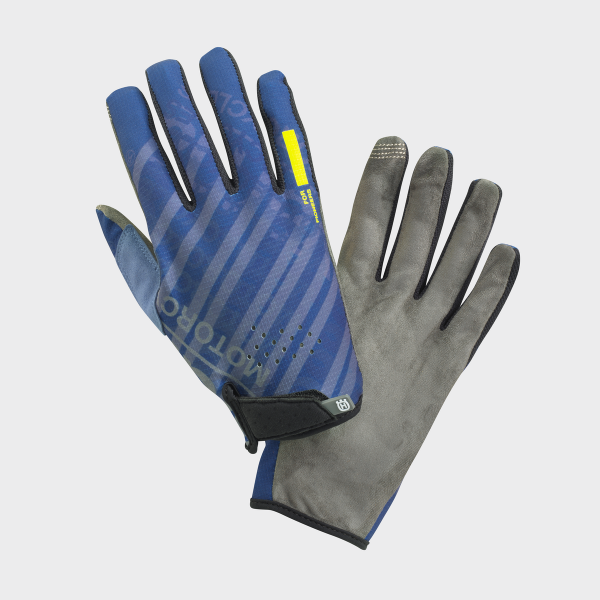 GANTS MX HUSQVARNA MOTORCYCLES AUTHENTIC BLEU