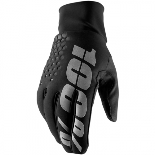 GANTS PLUIE/FROID MX 100% BRISKER HYDROMATIC NOIR