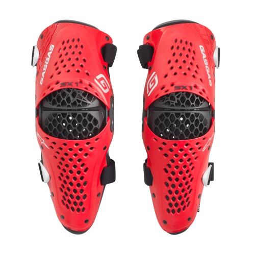 GENOUILLERES ARTICULEES MX GASGAS ALPINESTARS SX-1 V2 ROUGE