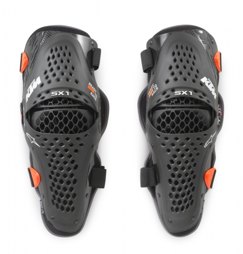 GENOUILLERES ARTICULEES MX KTM ALPINESTARS SX-1 V2 NOIR