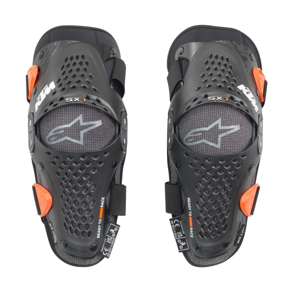 GENOUILLERES MX ENFANT KTM ALPINESTARS SX-1 YOUTH NOIR 23