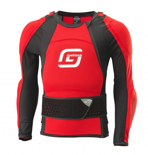 GILET PROTECTION MX GASGAS ALPINESTARS SEQUANCE ROUGE