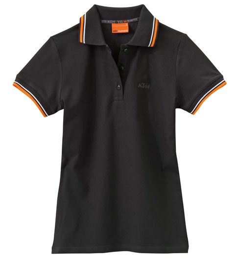 girls polo black